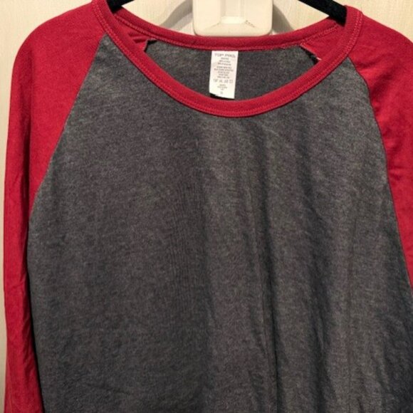 Retro Crew Neck Baseball Shirt, Dynamic Cotton Raglan T Shirt - Picture 15 of 16